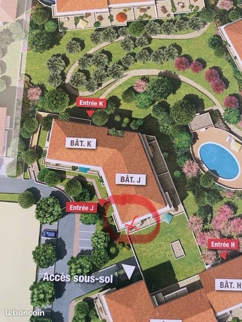 Appartement à louer, 50m², Plan-de-Cuques