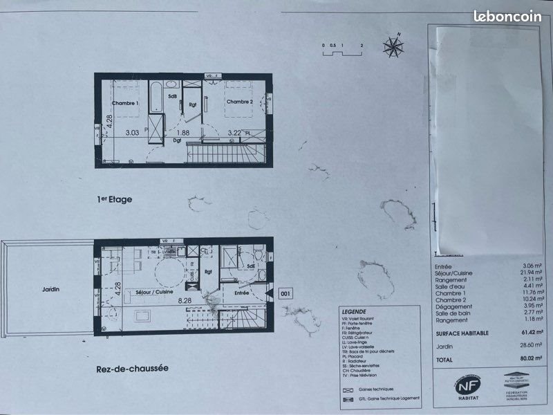 Maison à louer, 61m², La Teste-de-Buch