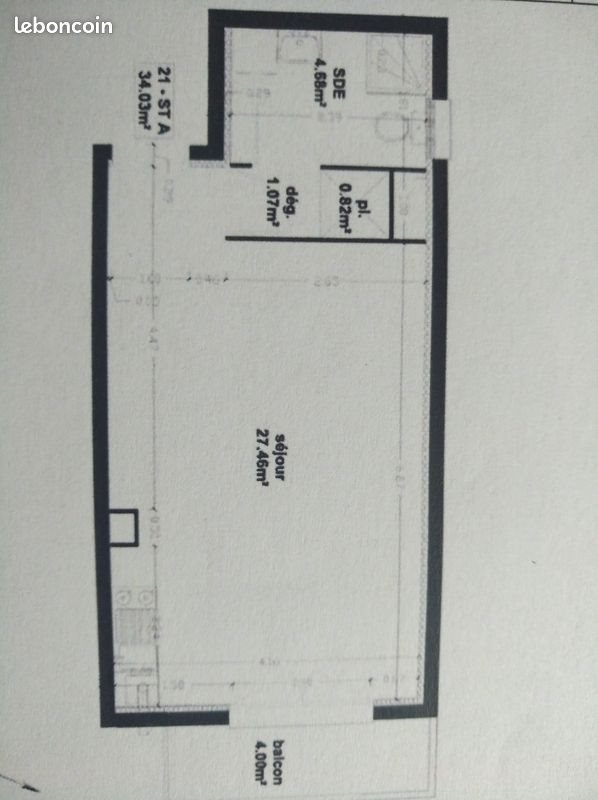 Appartement à louer, 34m², Tremblay-en-France