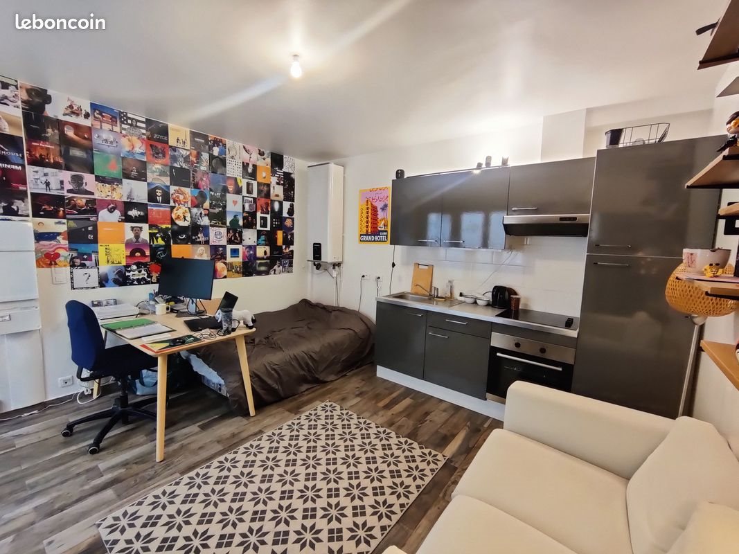 Appartement à louer, 19m², Saint-Ouen-sur-Seine