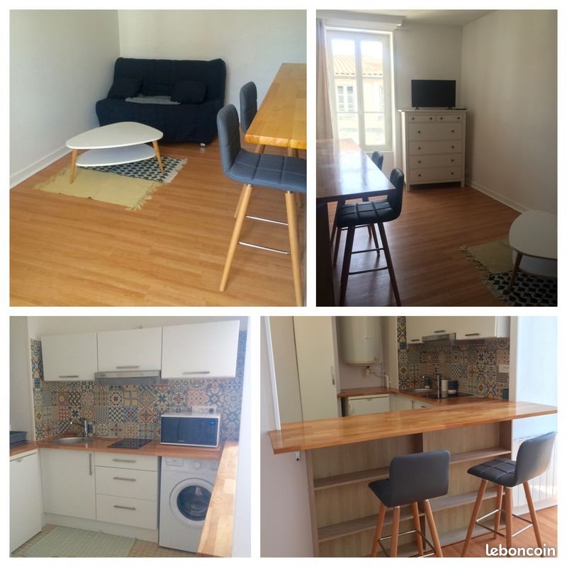 Appartement à louer, 21m², La Rochelle