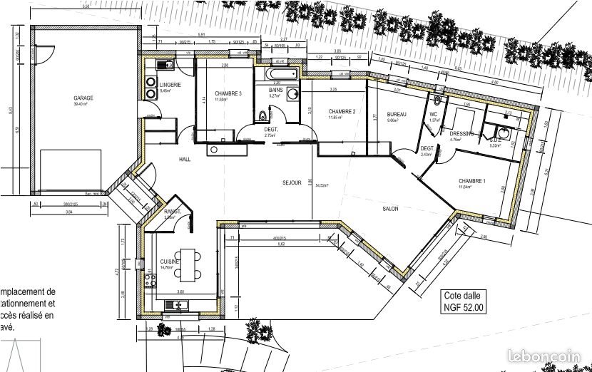 Maison à louer, 170m², Liré