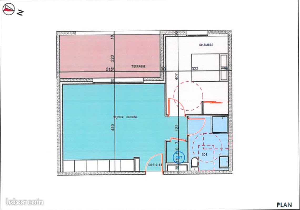 Appartement à vendre, 44m², Bastia