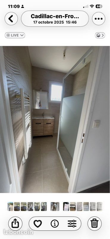 Maison à louer, 80m², Cadillac-en-Fronsadais