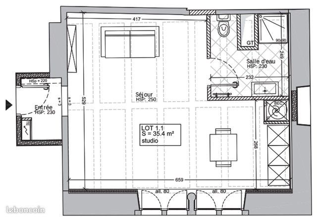 Appartement à louer, 35m², Hagenthal-le-Bas