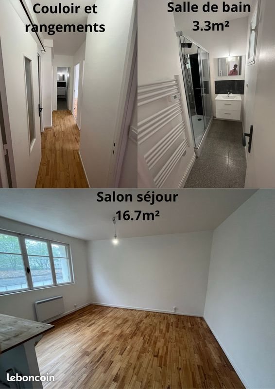 Appartement à louer, 52m², Saint-Brieuc