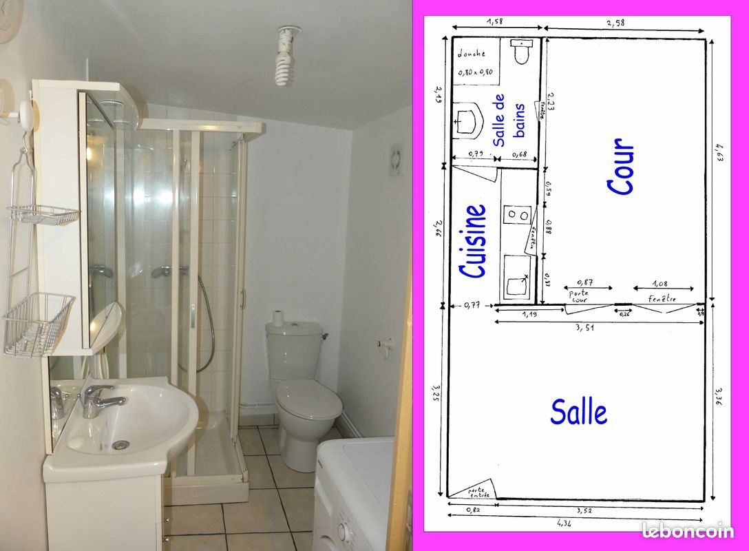 Appartement à louer, 22m², Amiens