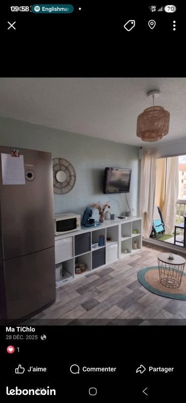 Appartement à vendre, 20m², Le Grau-du-Roi