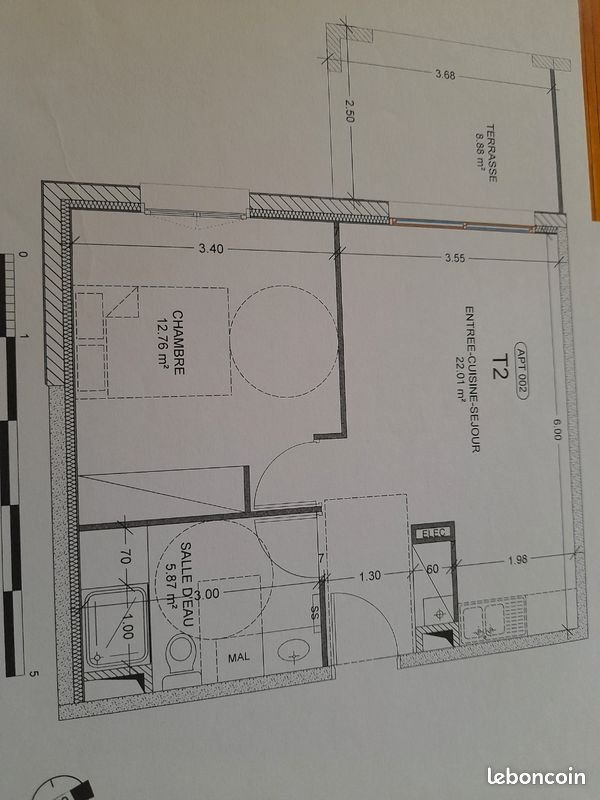 Appartement à vendre, 41m², Capbreton