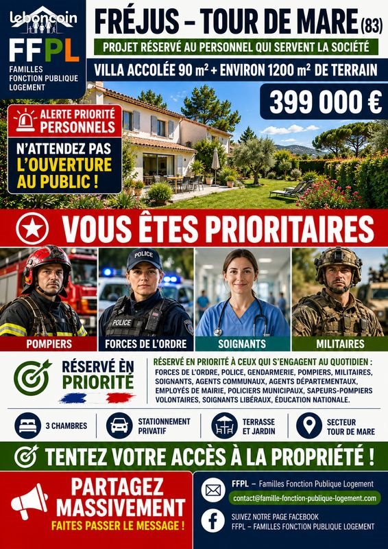 Maison à vendre, 90m², Fréjus