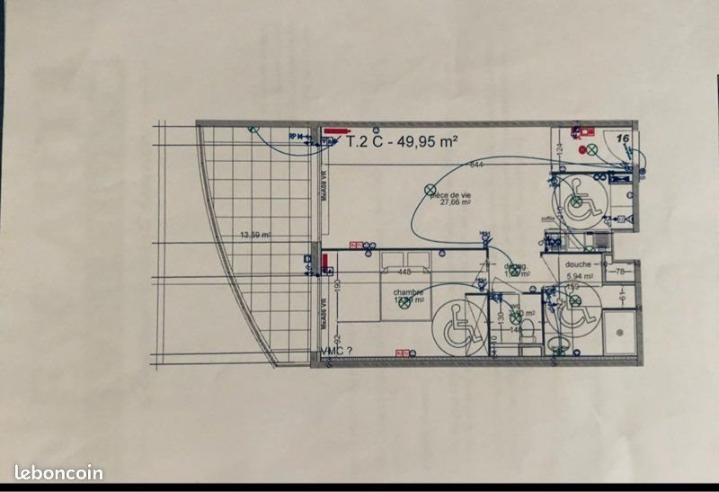 Appartement à louer, 50m², Miramas