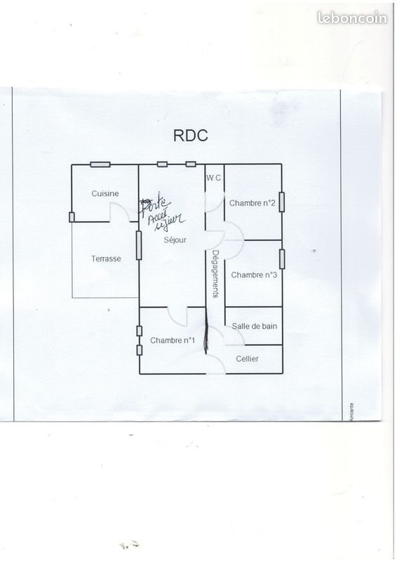 Appartement à louer, 82m², Générargues