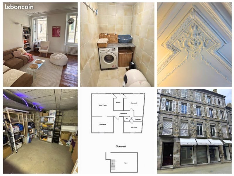 Appartement à louer, 76m², Saint-Brieuc