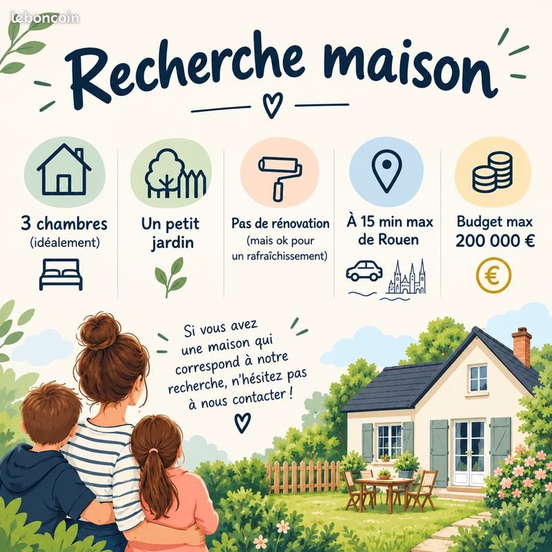 Maison à vendre, 80m², Rouen
