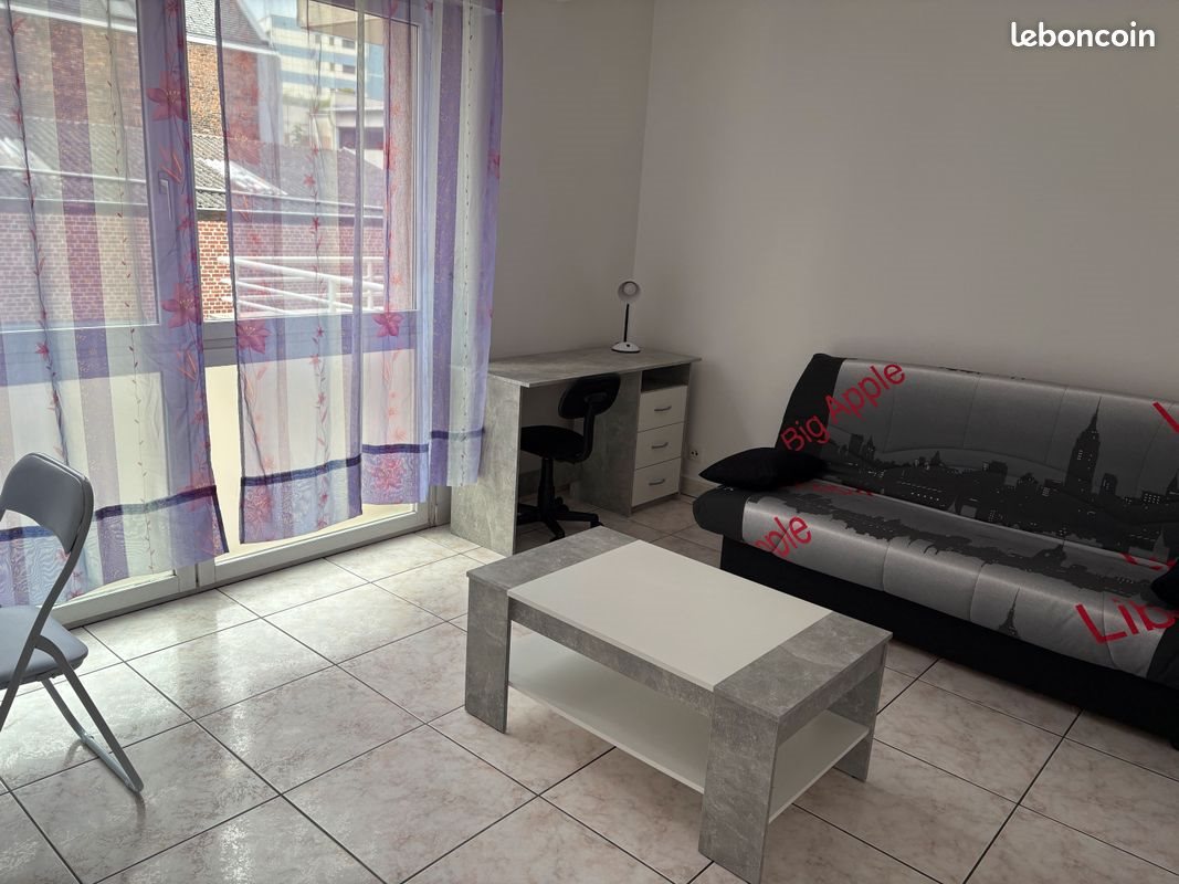 Appartement à louer, 25m², Valenciennes