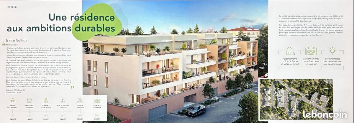 Appartement à louer, 50m², Saint-Raphaël