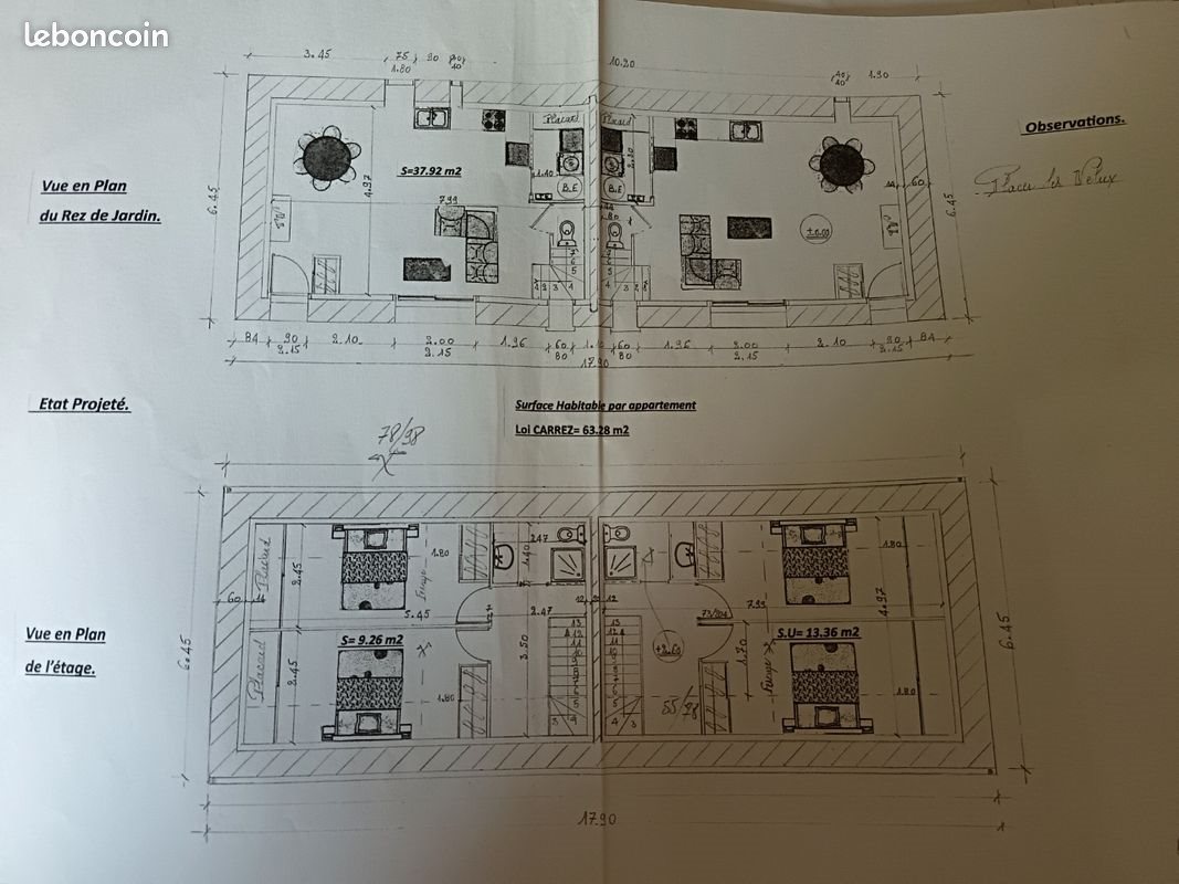 Maison à vendre, 115m², Saussemesnil