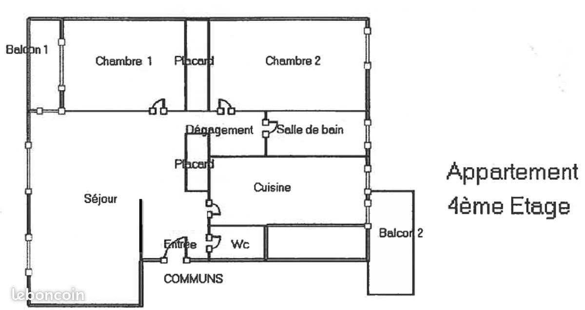 Appartement à louer, 64m², Besançon