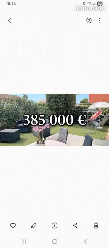 Appartement à vendre, 55m², Fréjus