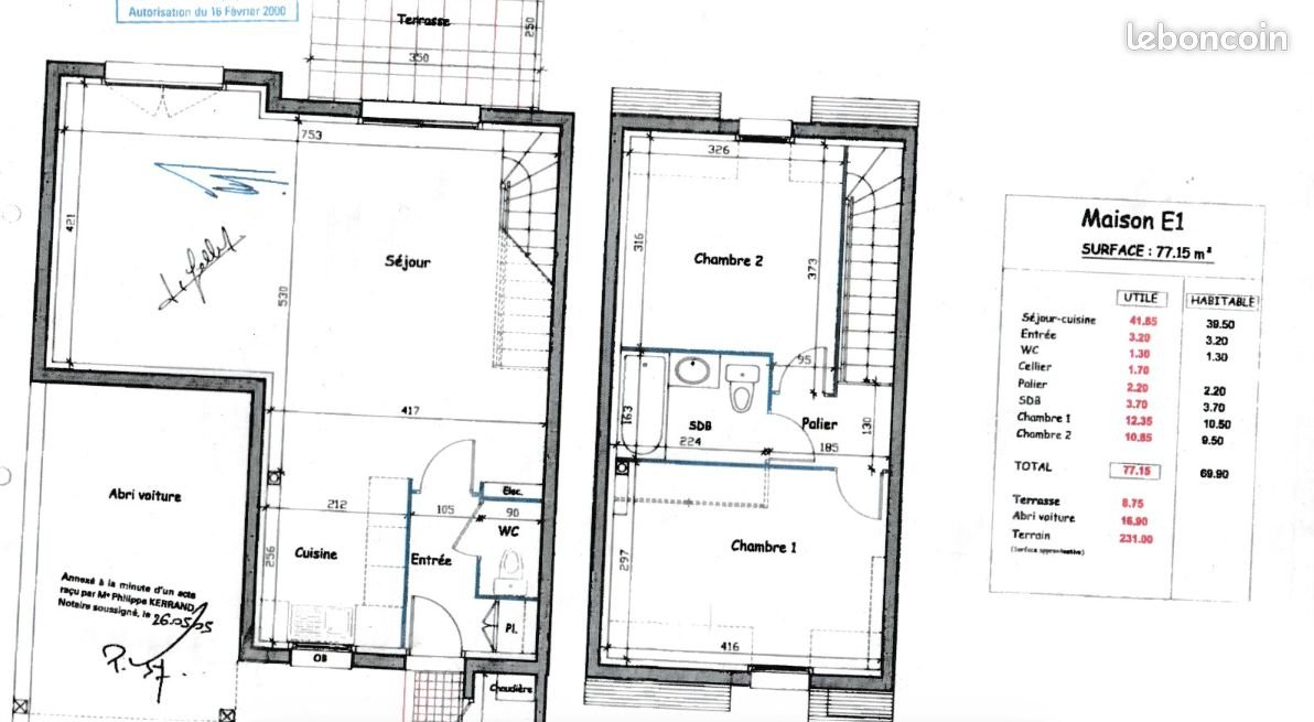 Maison à louer, 69m², Locminé