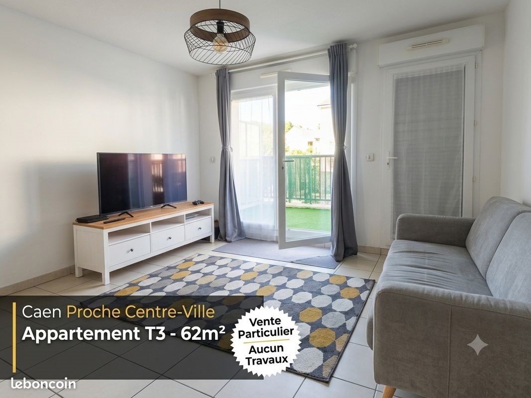Appartement à vendre, 62m², Caen