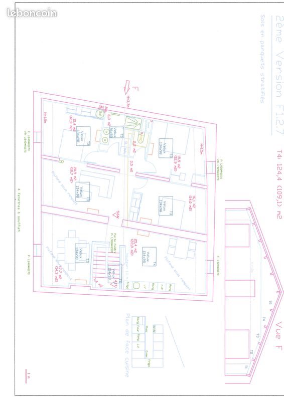 Appartement à louer, 124m², Volvic