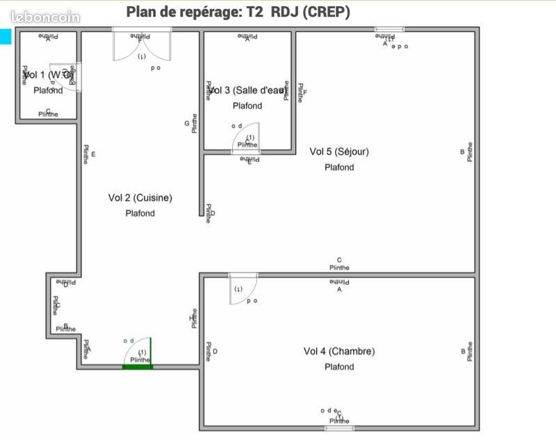Appartement à louer, 43m², Craponne