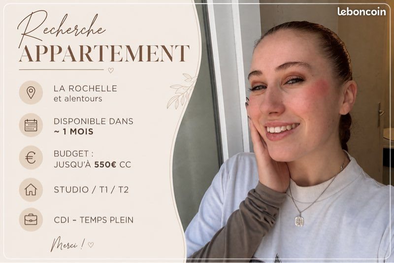 Appartement à louer, 1m², La Rochelle