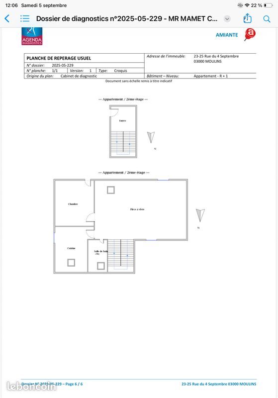 Appartement à louer, 50m², Moulins