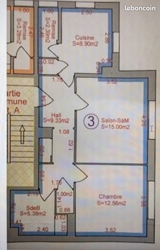 Appartement à louer, 54m², Istres