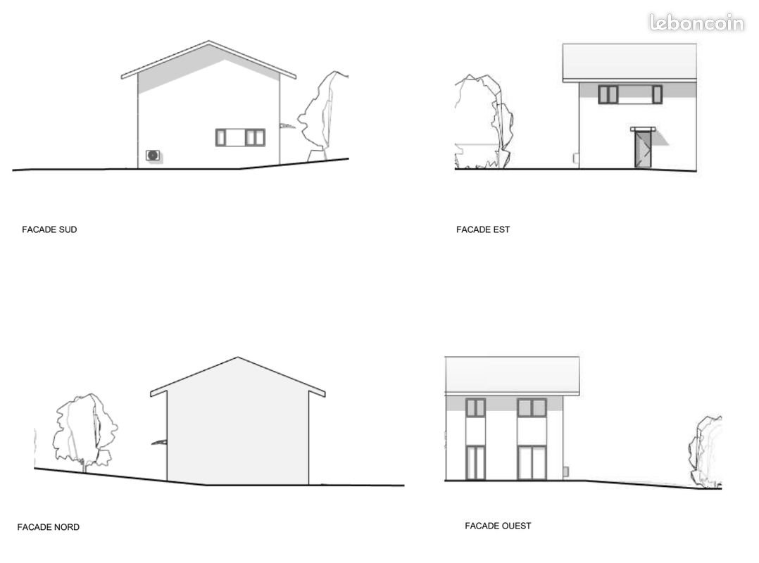 Maison à louer, 95m², Loisin