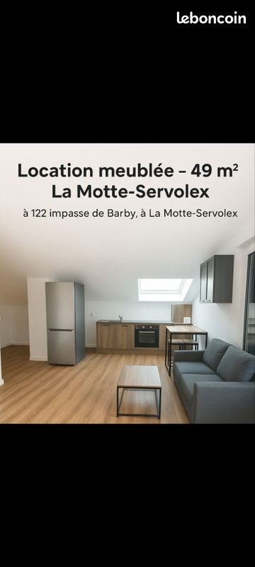 Appartement à louer, 49m², La Motte-Servolex