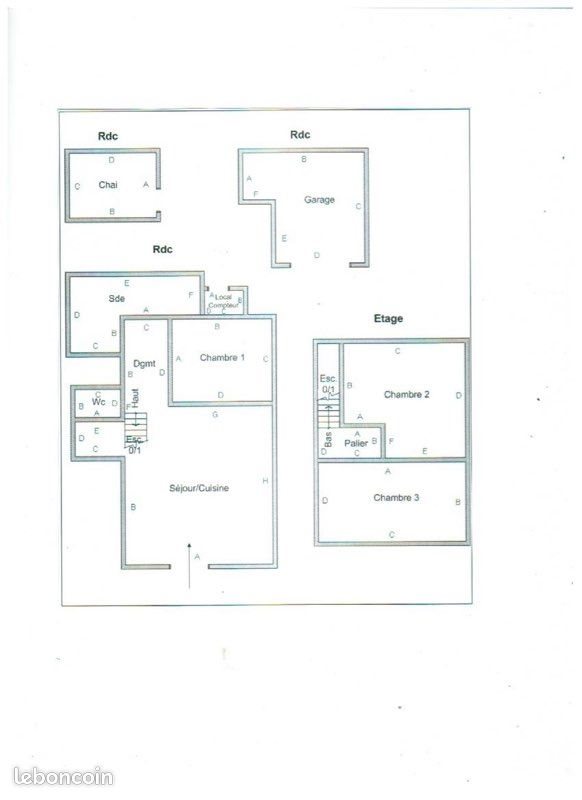 Maison à louer, 70m², Lormont