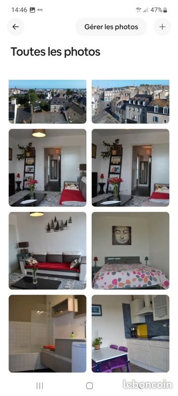 Appartement à louer, 42m², Saint-Malo