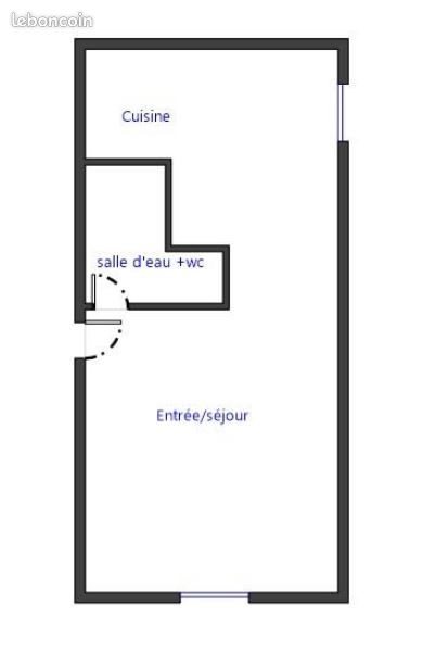 Appartement à louer, 26m², La Ferté-Alais