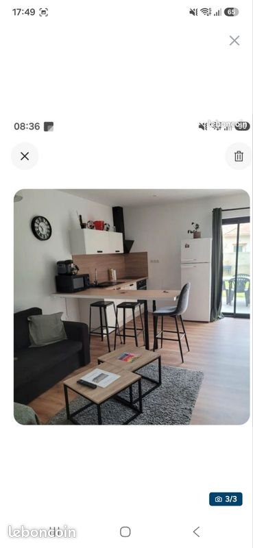 Appartement à louer, 55m², Borgo