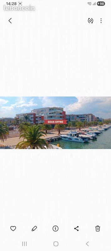 Appartement à vendre, 55m², Fréjus
