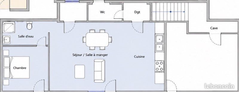 Maison à louer, 85m², Sion-les-Mines