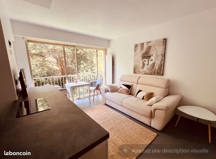 Appartement à louer, 24m², Cannes-la-Bocca