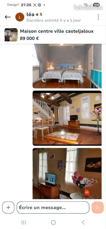 Maison à vendre, 50m², Casteljaloux