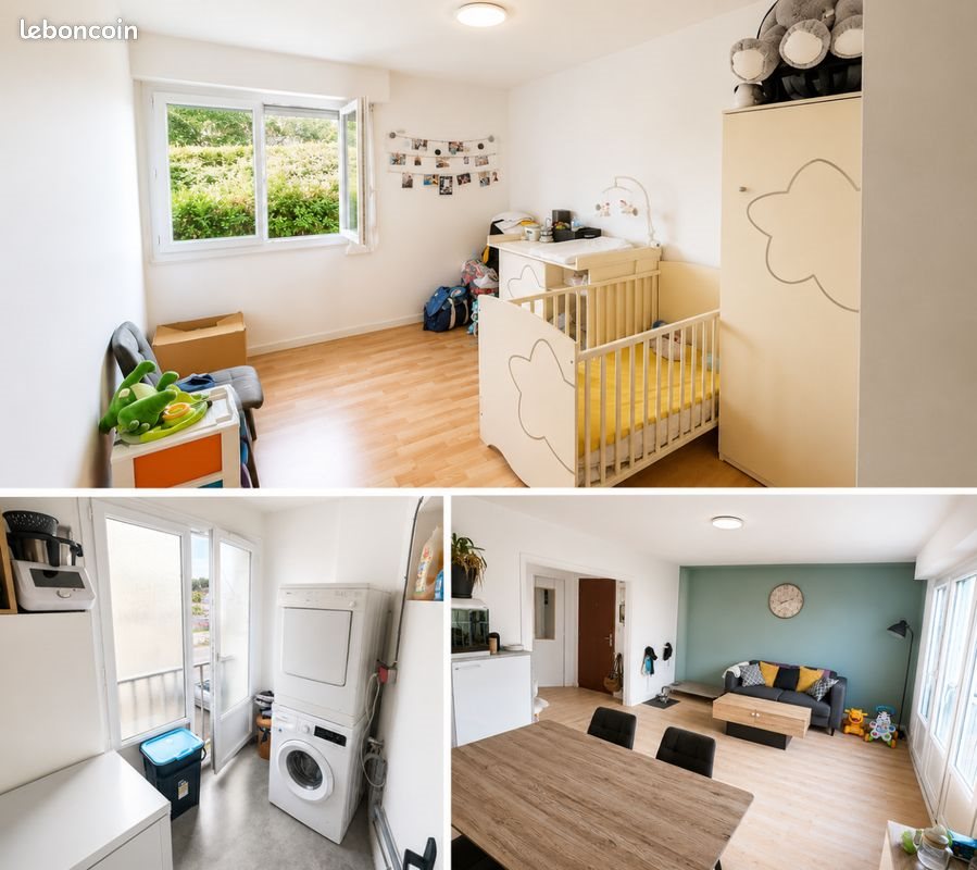 Appartement à louer, 69m², Hennebont