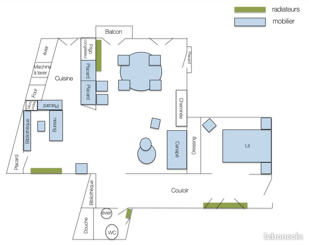 Appartement à vendre, 52m², Saint-Etienne