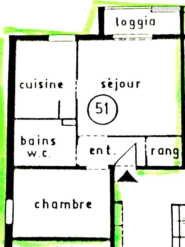 Appartement à vendre, 50m², Nancy