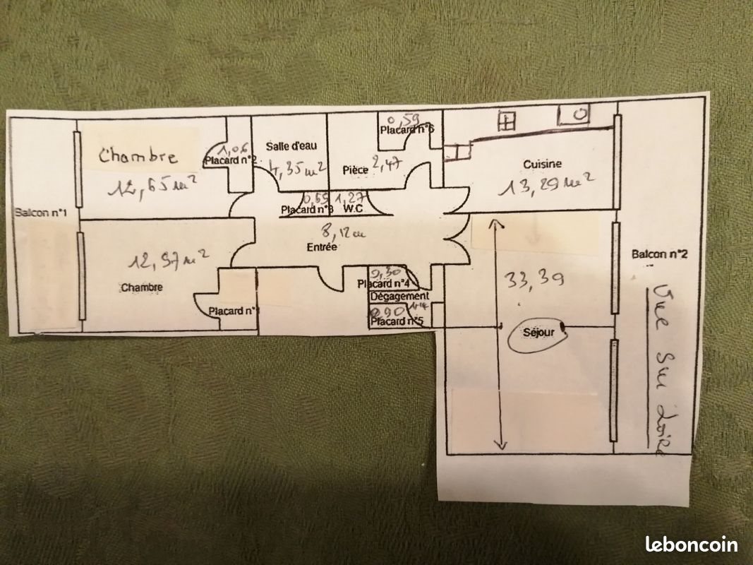 Appartement à louer, 93m², Roanne
