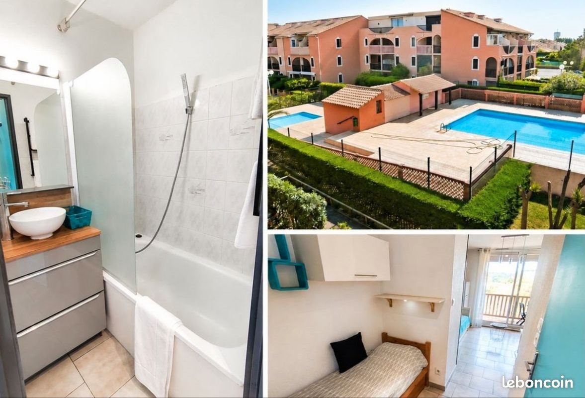 Appartement à vendre, 19m², Canet-en-Roussillon