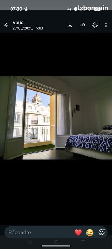 Appartement à louer, 45m², Nice
