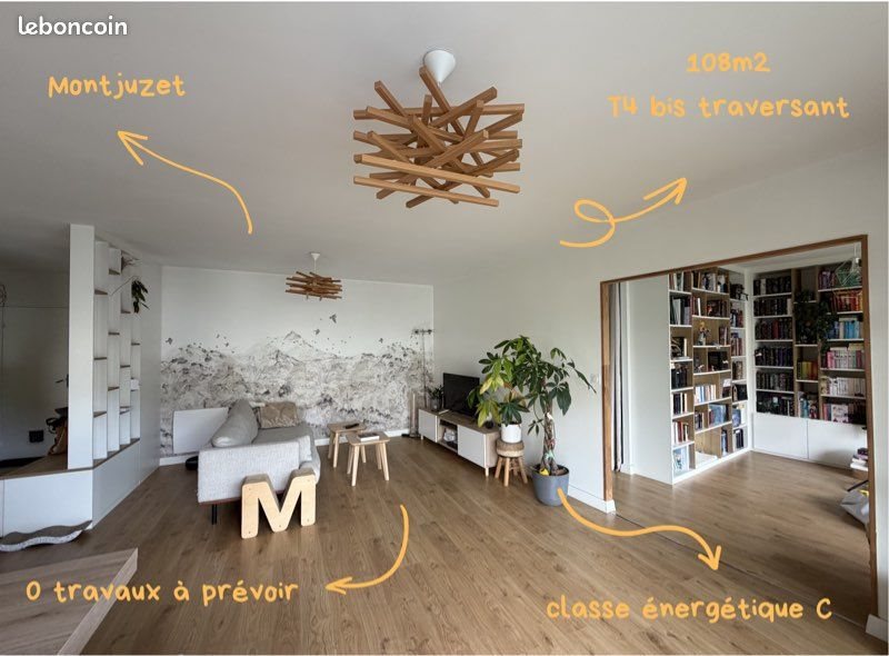 Appartement à vendre, 108m², Clermont-Ferrand