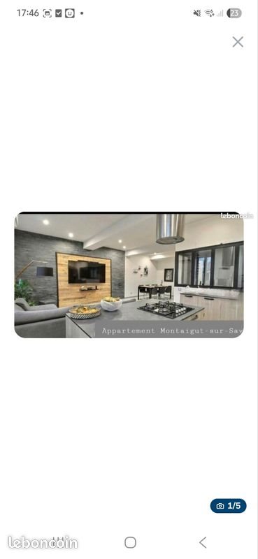 Appartement à louer, 89m², Montaigut-sur-Save