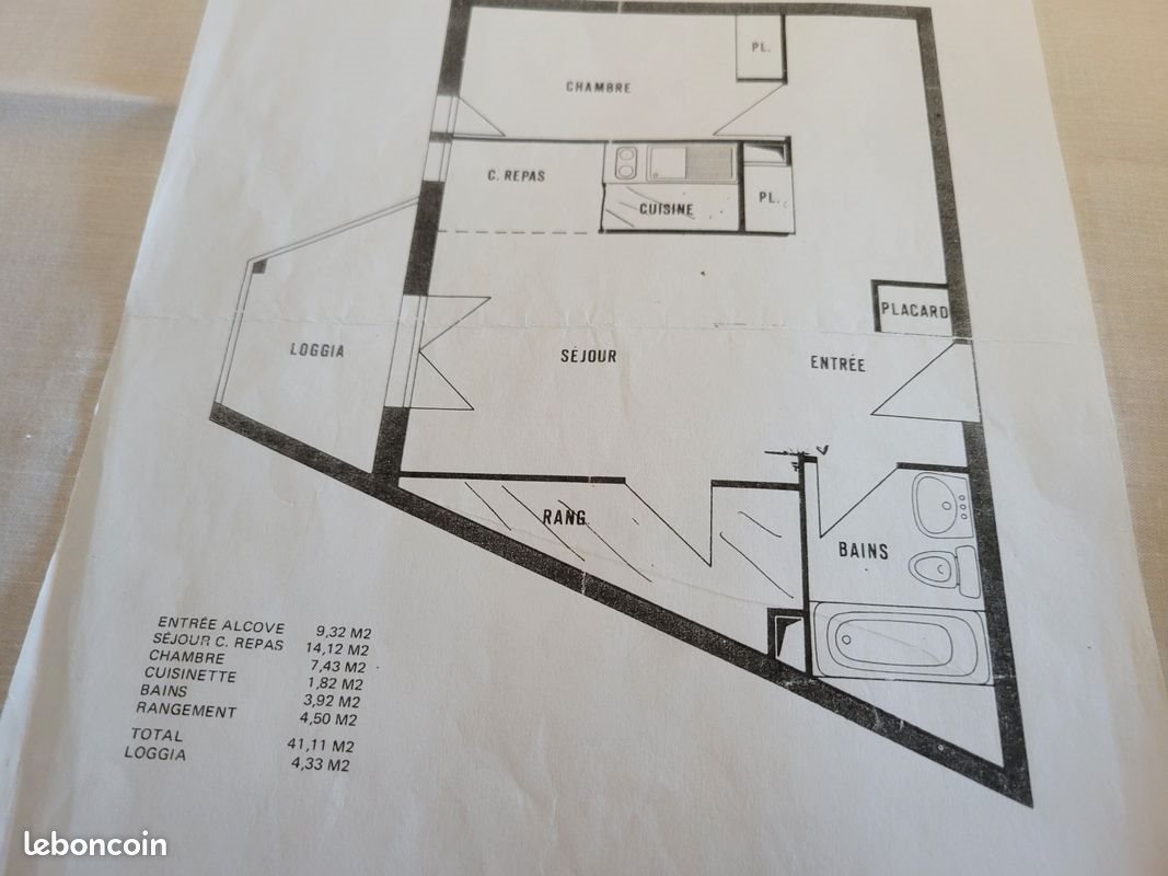 Appartement à louer, 41m², Anglet