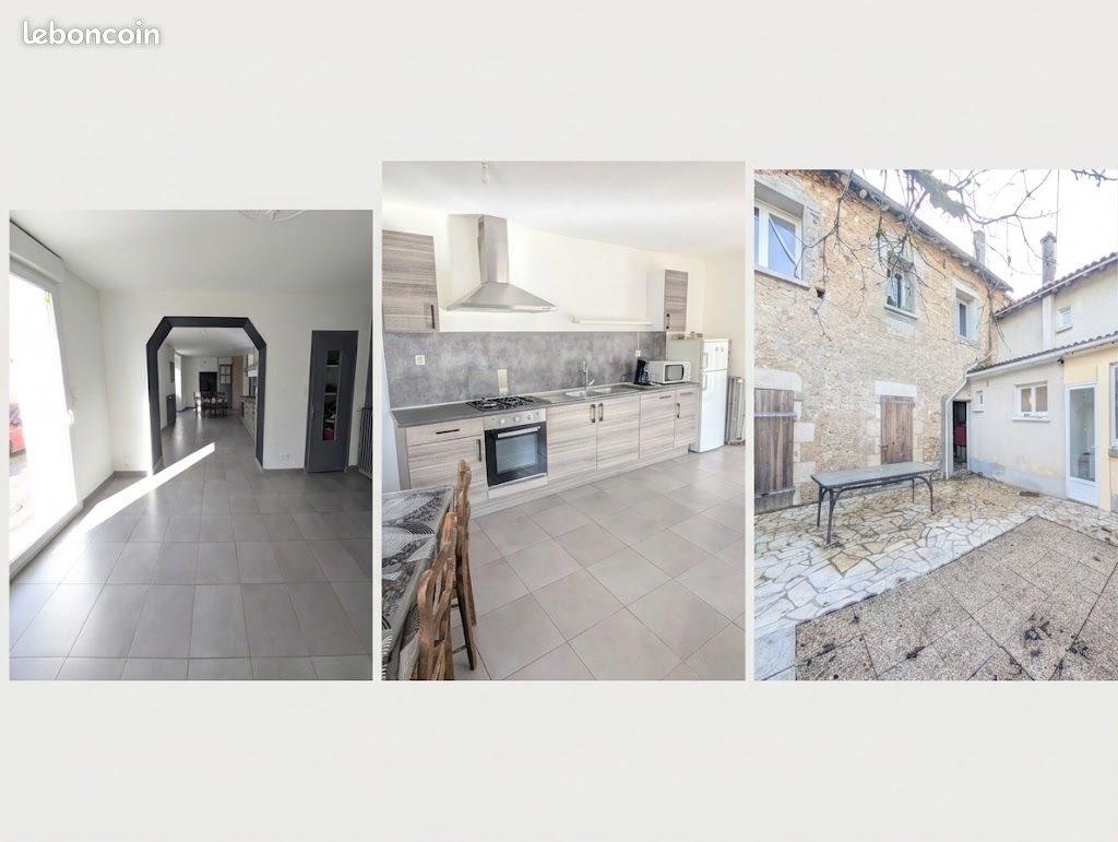 Maison à louer, 120m², Lussac-les-Châteaux